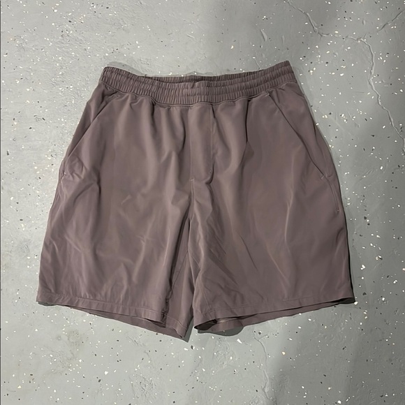 Men's Lululemon Purple/Gray Shorts - Picture 1 of 4